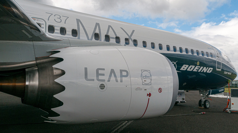 737 MAX LEAP-1B engine