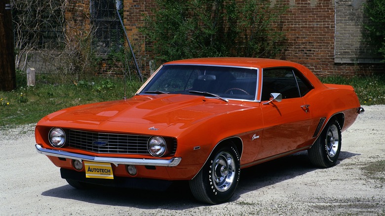 Orange COPO Camaro