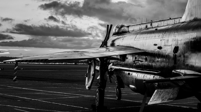 English Electric Lightning on runway