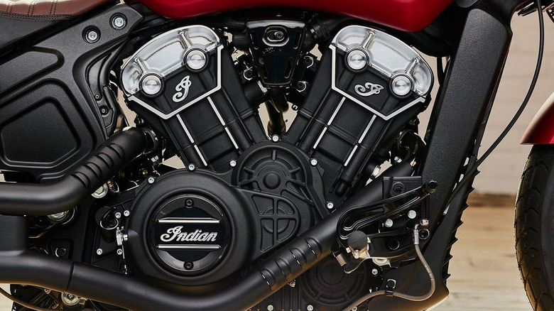 Indian Scout Bobber engine