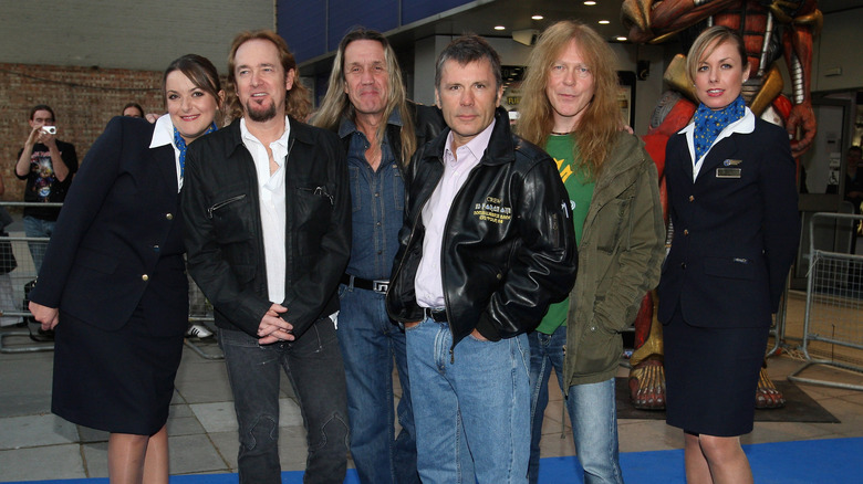 Iron Maiden at the documentary premiere