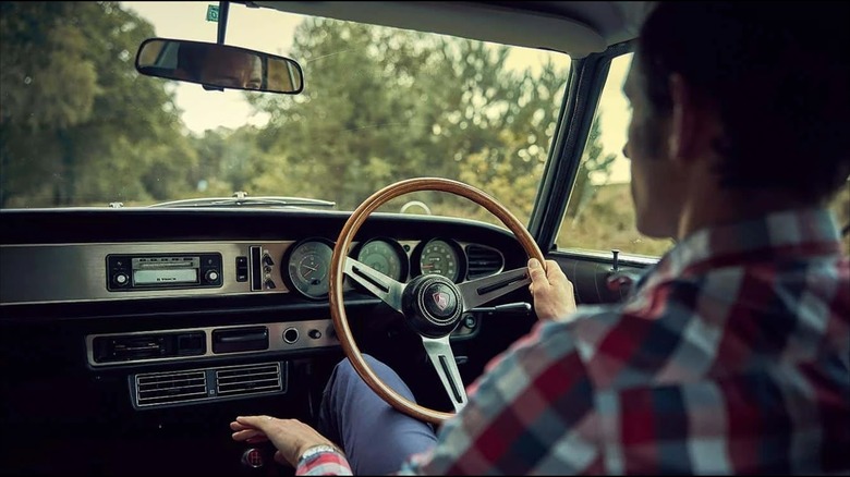 Luce Rotary Coupe Interior