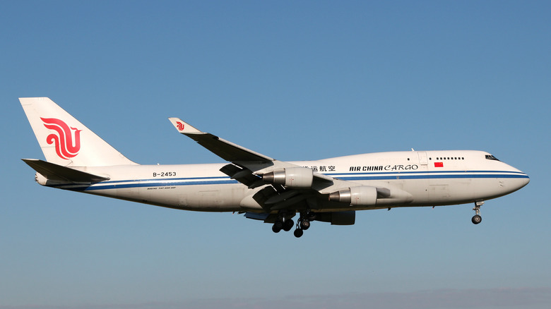 An Air China Boeing 747 Cargo