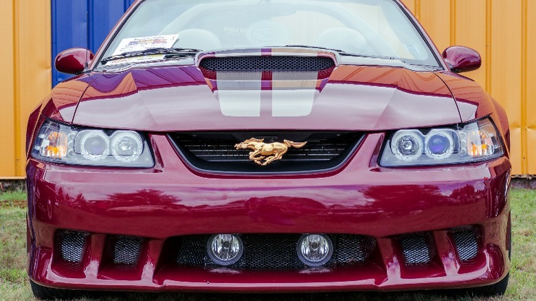 Red 2004 Mustang GT