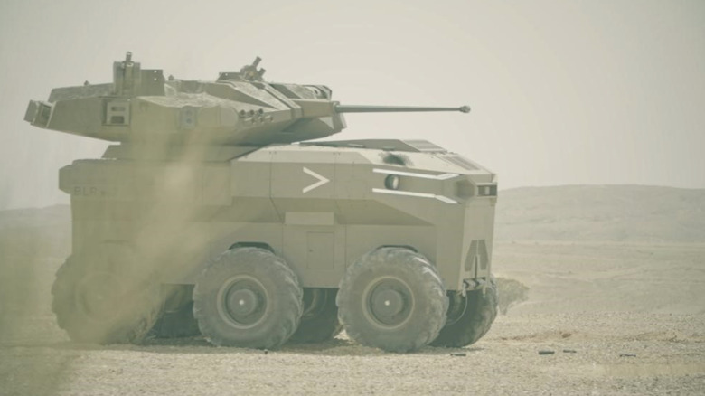 Robust- Israeli MOD & Elbit Medium Robotic Combat Vehicle