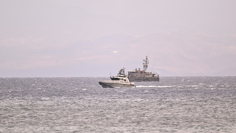 Itallian Coast Guard searching