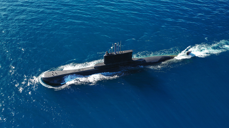 Military submarine