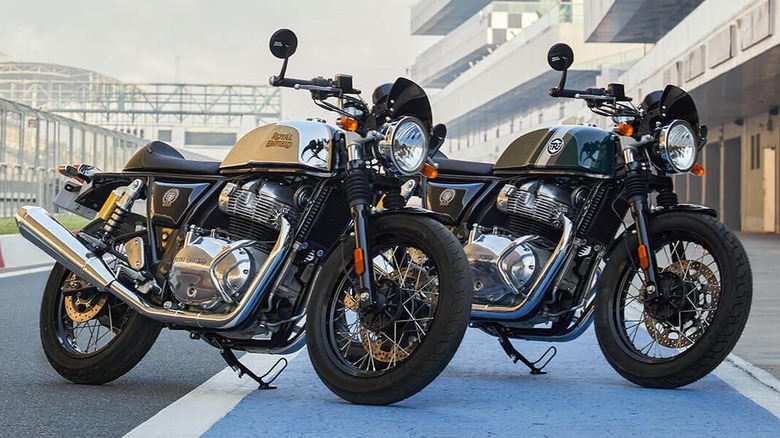 Royal Enfield Continental GT motorcycles