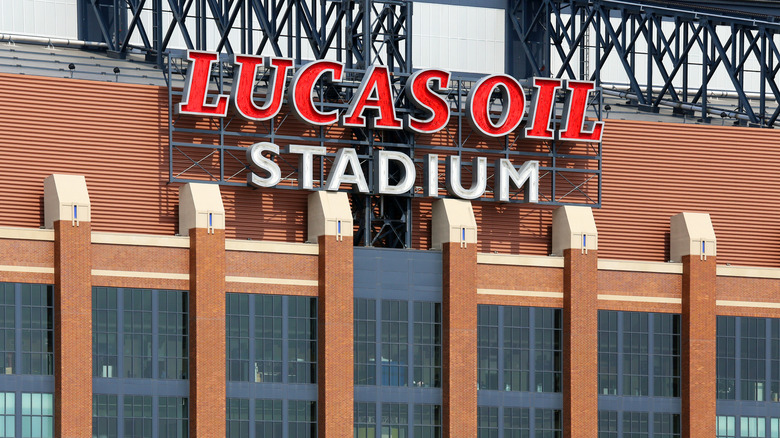 Lucas Oil Stadium in Indianapolis 