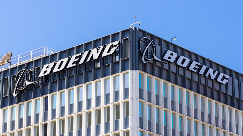 Boeing building