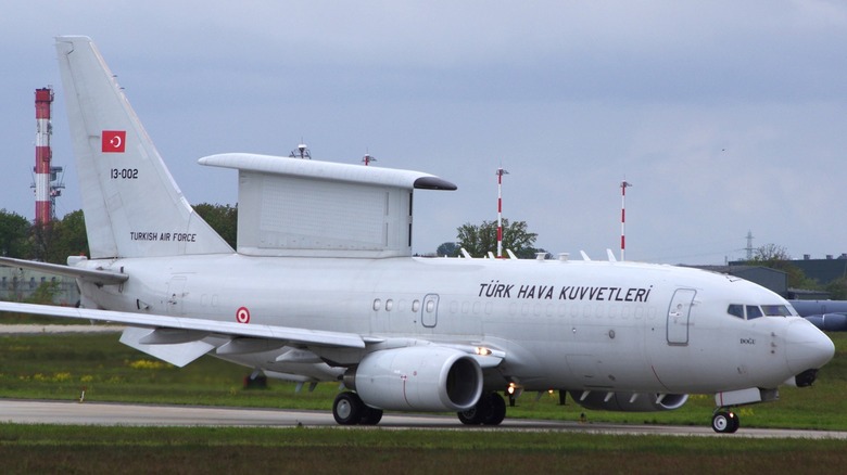 Boeing E-7 Turkish Air Force variant on tarmac