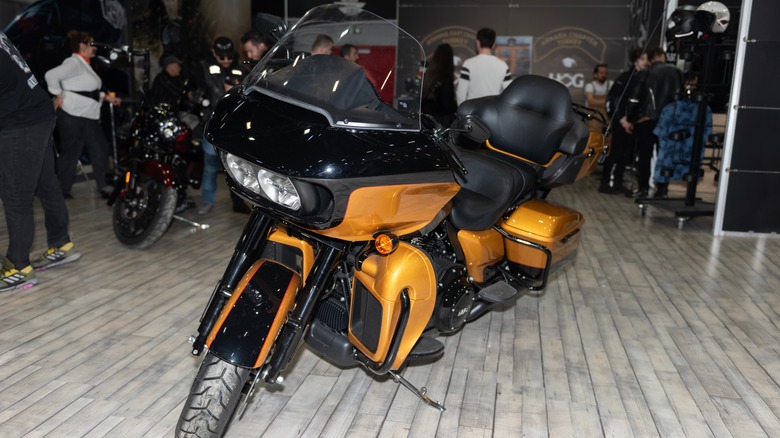 Red Road Glide display