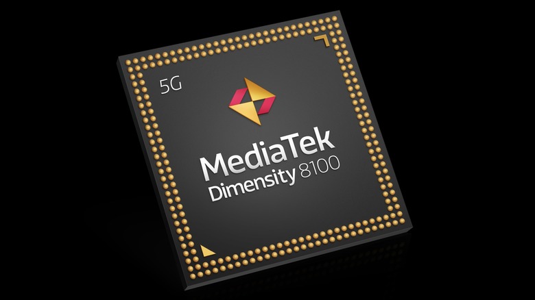 MediaTek Dimensity 8100 chip