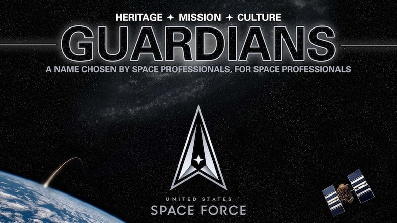 Space Force personnel are called Guardians