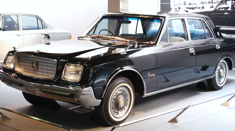 1967 Toyota Century on display