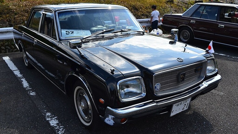 1976 Toyota Century in parking lot