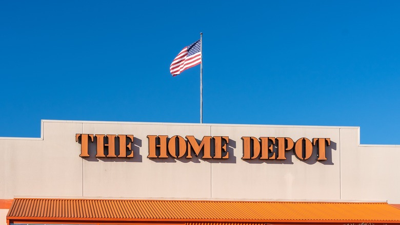 Home Depot sign 