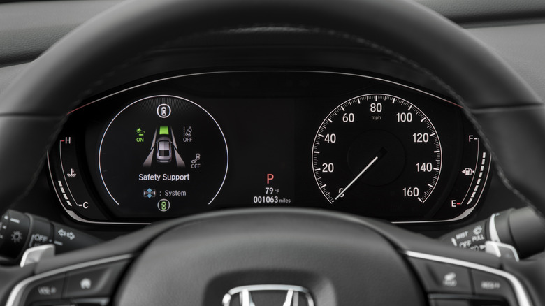 honda safety dashboard