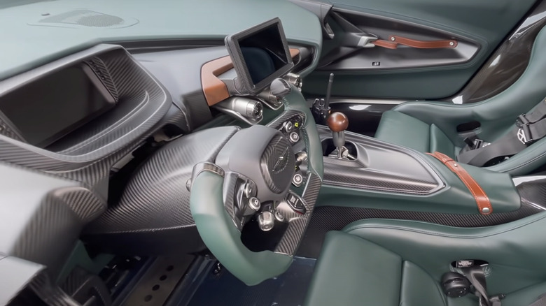 Aston Martin Victor interior