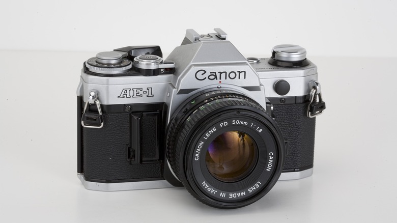 Canon AE-1 35mm camera