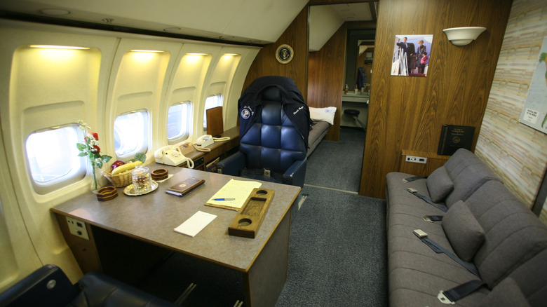 The presidential office on Air Force One.