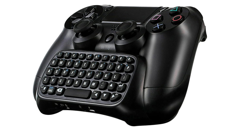 Prodico chatpad on DualShock controller