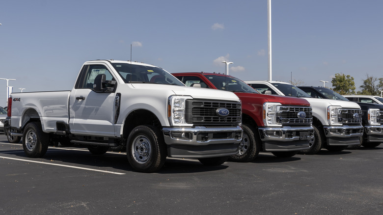 Ford F-250s