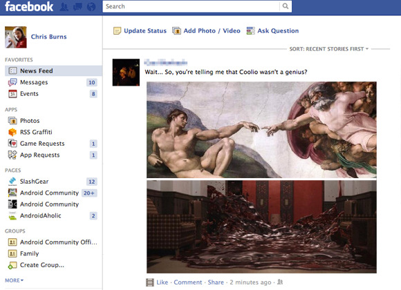 Facebook - Facebook Comments On Porn And Violence Spam Attacks - SlashGear