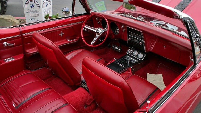 1967 Chevrolet Camaro interior