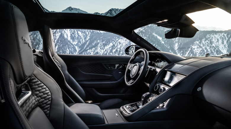 2024 Jaguar F-Type interior