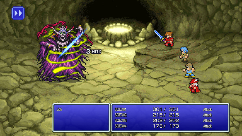 Screenshot of Final Fantasy Pixel Remaster