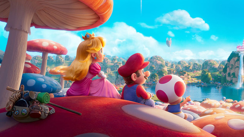 Mario Princess Peach nintendo movie