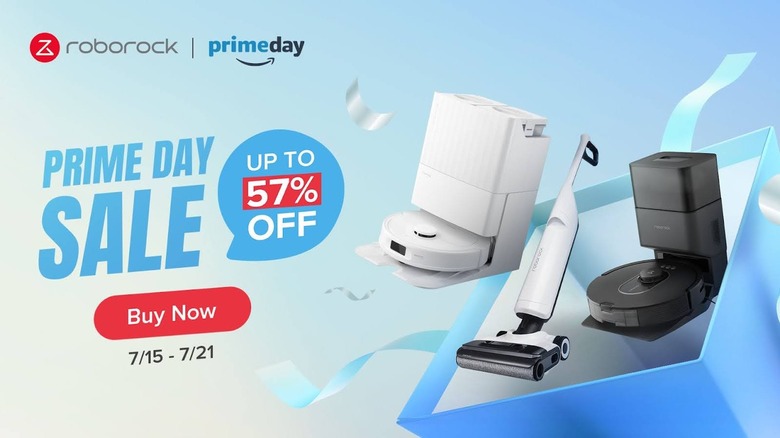 Roborock prime day promo image