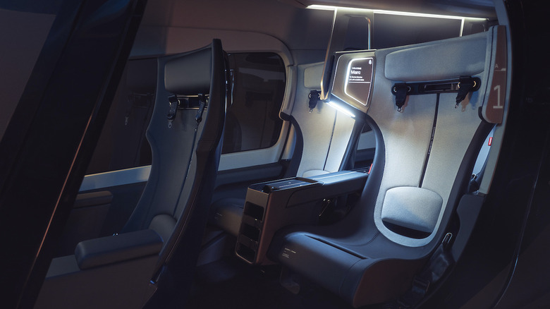 Archer Midnight passenger cabin