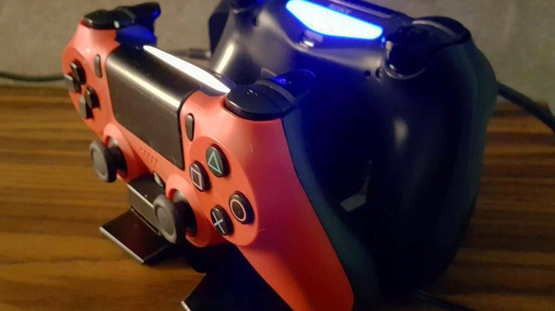 PlayStation 4 controllers charging