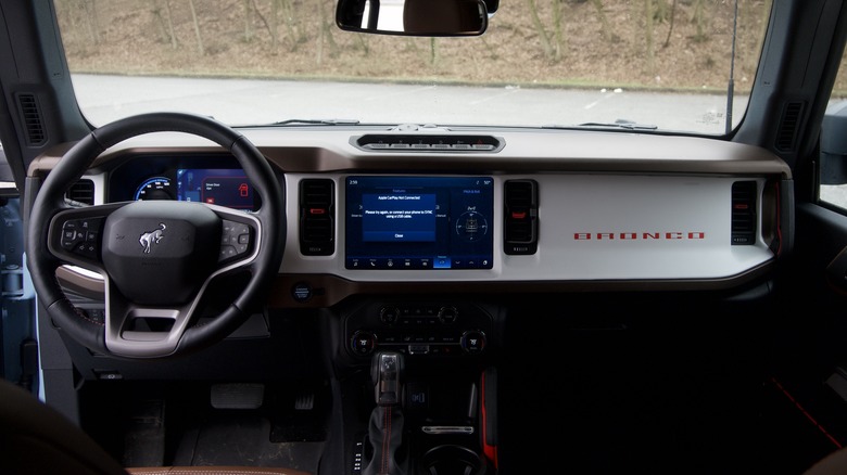 Bronco dashboard