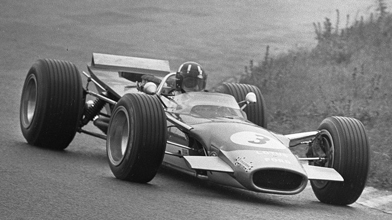 Graham Hill in Lotus 1968 F1 Championship