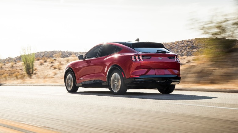 Ford Mustang Mach-E rear 3/4