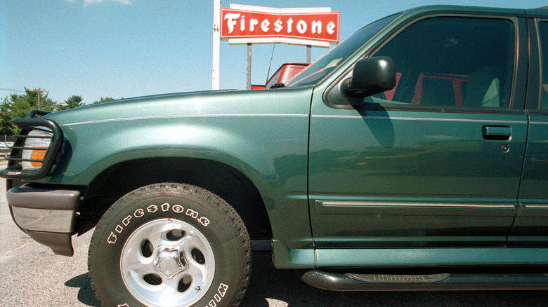 Ford Explorer with Firestone tires
