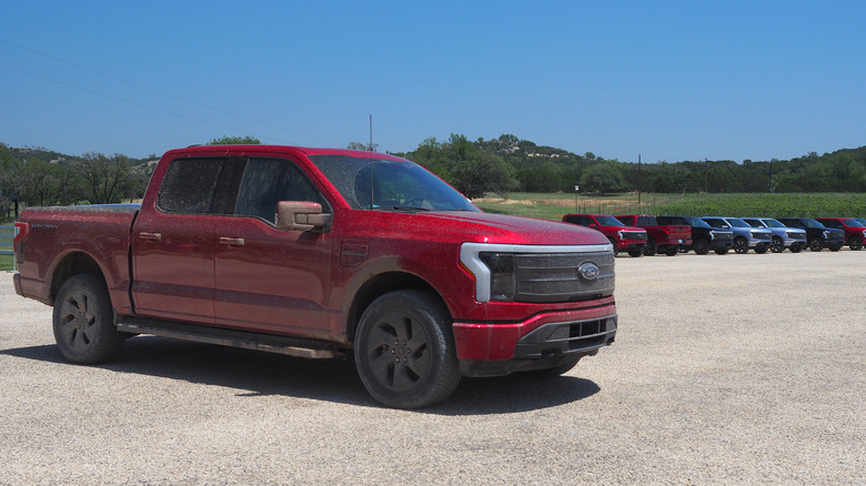 F-150 Lightning electric trucks