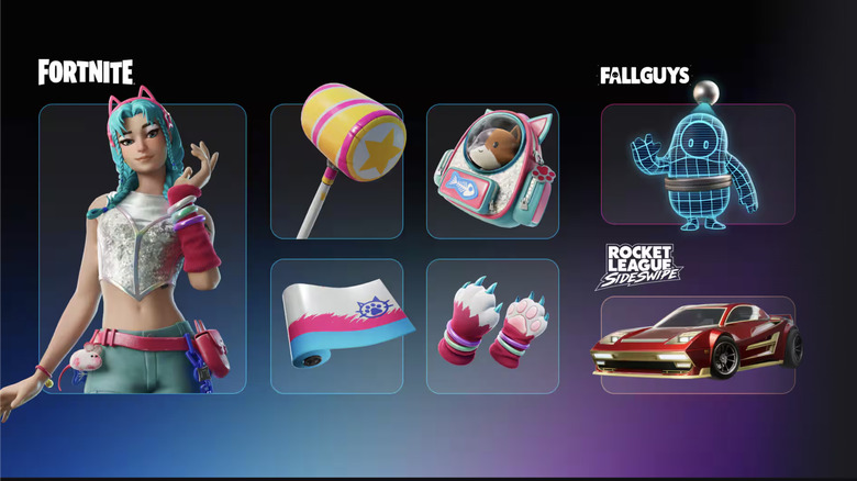 Epic store in-game items examples