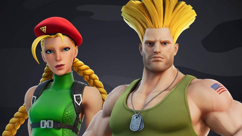 Cammy Skin Gameplay + Review in Fortnite (Street Fighter Crossover