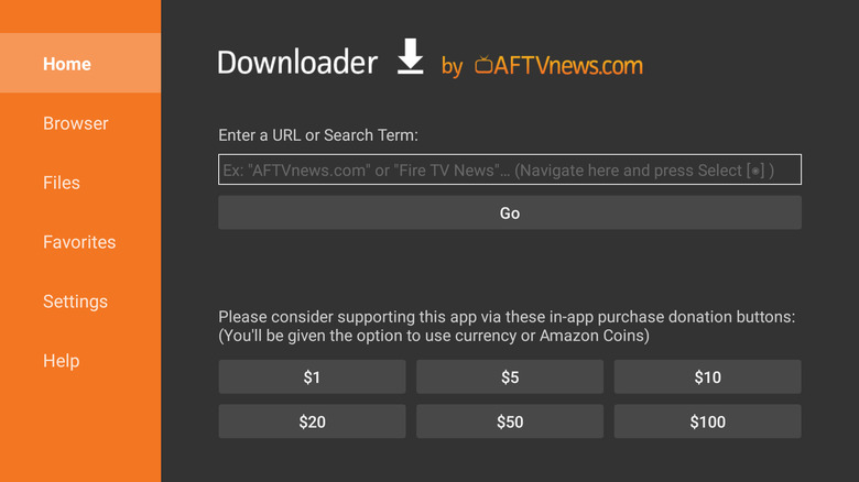 Downloader app