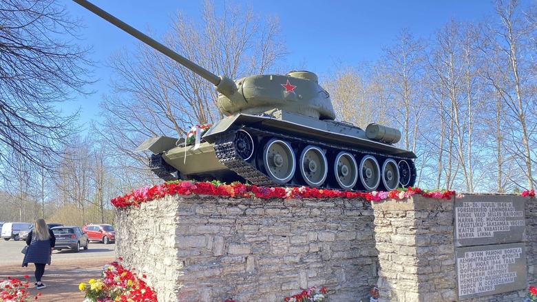 T-34 tank memorial