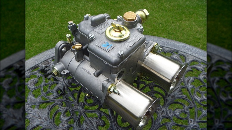 Weber sidedraft carburetor