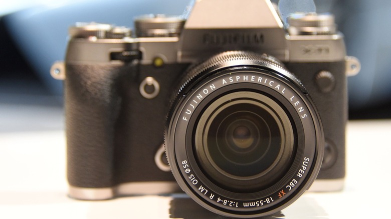 mid-range Fujifilm camera