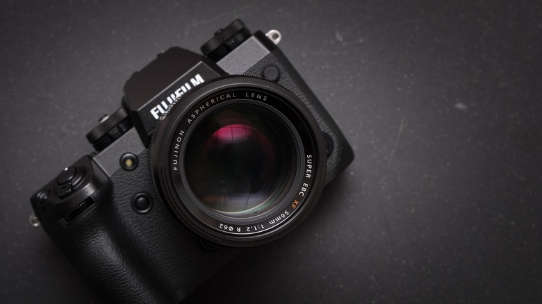 high-end Fujifilm camera