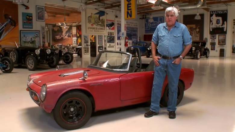 Jay Leno with 1000cc Honda S600