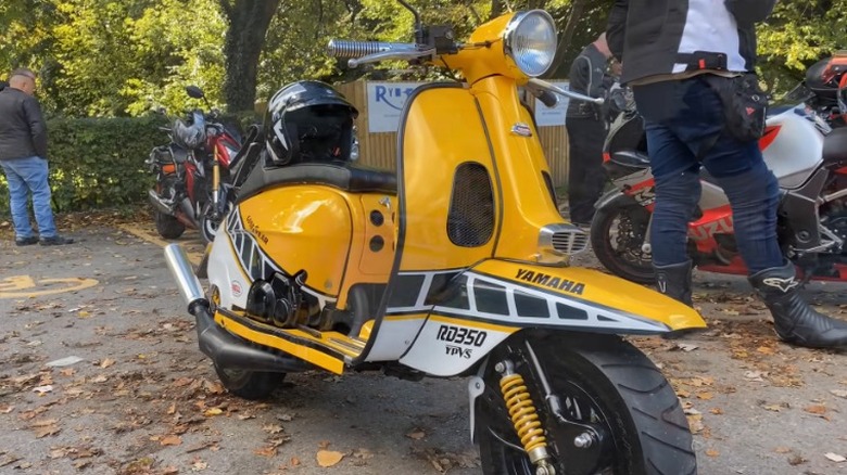 Yamaha powered Lambretta