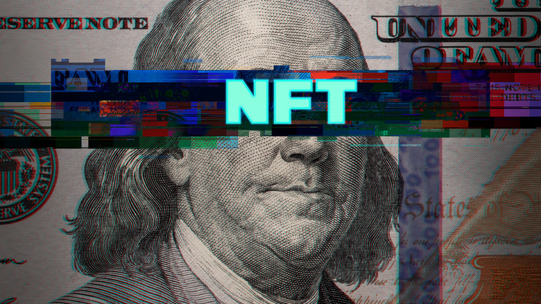 NFT on $100 bill